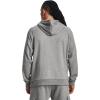 Under Armour Men’s Rival Fleece Sportstyle Logo Hoodie((025) Castlerock Light Heather / / White)