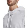 Under Armour Men’s Rival Fleece Sportstyle Logo Hoodie((100) White / / Black)
