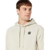 Under Armour Men’s Rival Fleece Sportstyle Logo Hoodie((289) Khaki Base / / Onyx White)