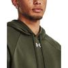 Under Armour Men’s Rival Fleece Sportstyle Logo Hoodie((390) Marine Od Green / / White)