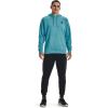 Under Armour Men’s Rival Fleece Sportstyle Logo Hoodie((433) Glacier Blue / / Onyx White)