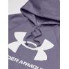 Under Armour Men’s Rival Fleece Sportstyle Logo Hoodie((558) Tempered Steel / / Onyx White)