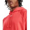 Under Armour Men’s Rival Fleece Sportstyle Logo Hoodie((690) Venom Red / / White)