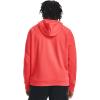 Under Armour Men’s Rival Fleece Sportstyle Logo Hoodie((690) Venom Red / / White)