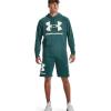 Under Armour Men’s Rival Fleece Sportstyle Logo Hoodie((722) Coastal Teal / / Onyx White)
