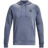 Under Armour Men’s Rival Fleece Sportstyle Logo Hoodie((767) Aurora Purple / / Onyx White)
