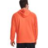 Under Armour Men’s Rival Fleece Sportstyle Logo Hoodie((866) Orange Blast / / Onyx White)