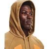 Under Armour Men’s Rival Fleece Sportstyle Logo Hoodie(Antique Ochre (277)/Omega Orange)