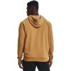Under Armour Men’s Rival Fleece Sportstyle Logo Hoodie(Antique Ochre (277)/Omega Orange)