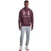Under Armour Men’s Rival Fleece Sportstyle Logo Hoodie(Ash Plum (554)/Mauve Pink)