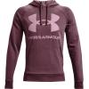 Under Armour Men’s Rival Fleece Sportstyle Logo Hoodie(Ash Plum (554)/Mauve Pink)