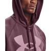 Under Armour Men’s Rival Fleece Sportstyle Logo Hoodie(Ash Plum (554)/Mauve Pink)