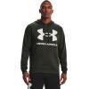 Under Armour Men’s Rival Fleece Sportstyle Logo Hoodie(Baroque Green (310)/Onyx White)