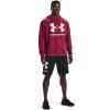 Under Armour Men’s Rival Fleece Sportstyle Logo Hoodie(Black Rose (664)/Onyx White)