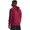 Under Armour Men’s Rival Fleece Sportstyle Logo Hoodie(Black Rose (664)/Onyx White)