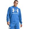 Under Armour Men’s Rival Fleece Sportstyle Logo Hoodie(Brilliant Blue (787)/Onyx White)