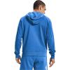 Under Armour Men’s Rival Fleece Sportstyle Logo Hoodie(Brilliant Blue (787)/Onyx White)