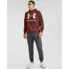 Under Armour Men’s Rival Fleece Sportstyle Logo Hoodie(Cinna Red (688)/Onyx White)