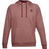 Under Armour Men’s Rival Fleece Sportstyle Logo Hoodie(Cinna Red Light Heather (689)/Onyx White)