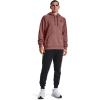 Under Armour Men’s Rival Fleece Sportstyle Logo Hoodie(Cinna Red Light Heather (689)/Onyx White)