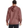 Under Armour Men’s Rival Fleece Sportstyle Logo Hoodie(Cinna Red Light Heather (689)/Onyx White)
