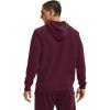 Under Armour Men’s Rival Fleece Sportstyle Logo Hoodie(Dark Maroon (601)/Onyx White)