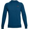 Under Armour Men’s Rival Fleece Sportstyle Logo Hoodie(Graphite Blue (581)/Onyx White)