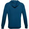 Under Armour Men’s Rival Fleece Sportstyle Logo Hoodie(Graphite Blue (581)/Onyx White)