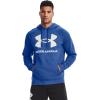 Under Armour Men’s Rival Fleece Sportstyle Logo Hoodie(Jupiter Blue (584)/Onyx White)