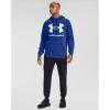 Under Armour Men’s Rival Fleece Sportstyle Logo Hoodie(Jupiter Blue (584)/Onyx White)