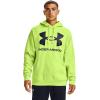 Under Armour Men’s Rival Fleece Sportstyle Logo Hoodie(Lime Fizz (291)/Black)