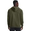Under Armour Men’s Rival Fleece Sportstyle Logo Hoodie(Marine Od Green Light Heather (390)/Onyx White)