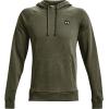 Under Armour Men’s Rival Fleece Sportstyle Logo Hoodie(Marine Od Green Light Heather (390)/Onyx White)