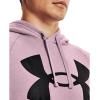 Under Armour Men’s Rival Fleece Sportstyle Logo Hoodie(Mauve Pink (698)/Black)