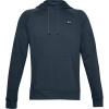 Under Armour Men’s Rival Fleece Sportstyle Logo Hoodie(Mechanic Blue (467)/Onyx White)