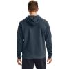 Under Armour Men’s Rival Fleece Sportstyle Logo Hoodie(Mechanic Blue (467)/Onyx White)
