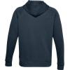 Under Armour Men’s Rival Fleece Sportstyle Logo Hoodie(Mechanic Blue (467)/Onyx White)