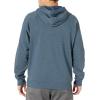 Under Armour Men’s Rival Fleece Sportstyle Logo Hoodie(Mechanic Blue Light Heather (468)/Onyx White)