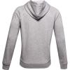 Under Armour Men’s Rival Fleece Sportstyle Logo Hoodie(Mod Gray Light Heather (011)/Black)