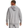Under Armour Men’s Rival Fleece Sportstyle Logo Hoodie(Mod Gray Light Heather (011)/Black)
