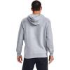 Under Armour Men’s Rival Fleece Sportstyle Logo Hoodie(Mod Gray Light Heather (011)/Onyx White)