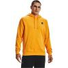 Under Armour Men’s Rival Fleece Sportstyle Logo Hoodie(Omega Orange (857)/Onyx White)