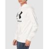 Under Armour Men’s Rival Fleece Sportstyle Logo Hoodie(Onyx White (112)/Black)