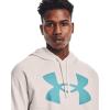 Under Armour Men’s Rival Fleece Sportstyle Logo Hoodie(Onyx White (113)/Cosmos)