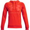 Under Armour Men’s Rival Fleece Sportstyle Logo Hoodie(Phoenix Fire (296)/Phoenix Fire)