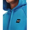 Under Armour Men’s Rival Fleece Sportstyle Logo Hoodie(Radar Blue (422)/Onyx White)