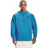 Under Armour Men’s Rival Fleece Sportstyle Logo Hoodie(Radar Blue (422)/Onyx White)
