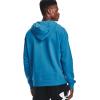 Under Armour Men’s Rival Fleece Sportstyle Logo Hoodie(Radar Blue (422)/White)