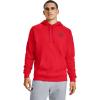 Under Armour Men’s Rival Fleece Sportstyle Logo Hoodie(Red (600)/Onyx White)