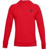 Under Armour Men’s Rival Fleece Sportstyle Logo Hoodie(Red (600)/Onyx White)